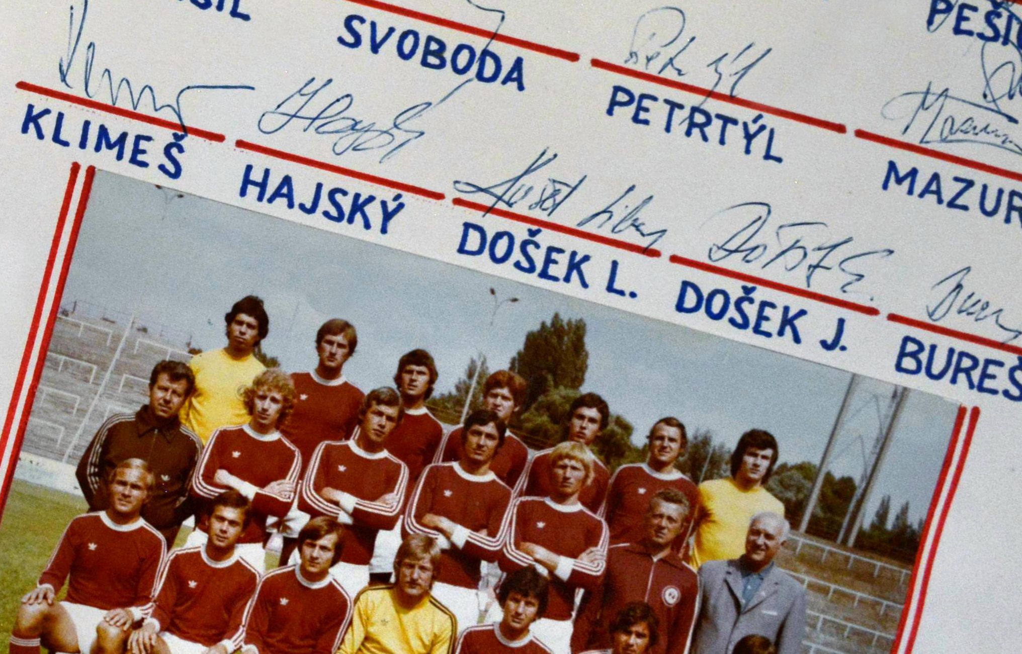Před čtyřiceti lety dobyla Zbrojovka titul mistrů republiky!