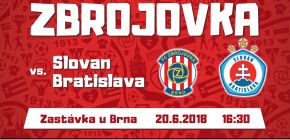 Zbrojovka ve vyrovnaném zápase porazila Slovan díky pohledným brankám