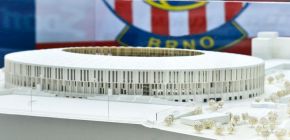 FOTO: Pedstaven modelu novho luneckho stadionu