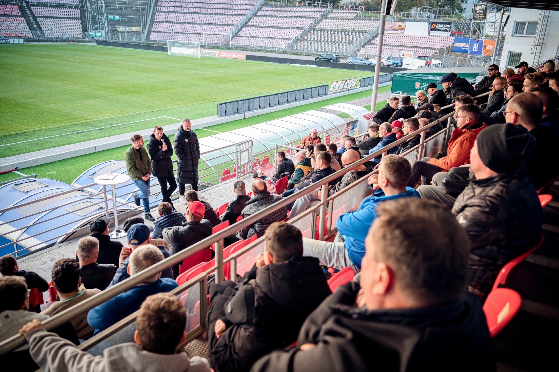 Na pivo s managementem: Zbrojovka pořádá další setkání s příznivci