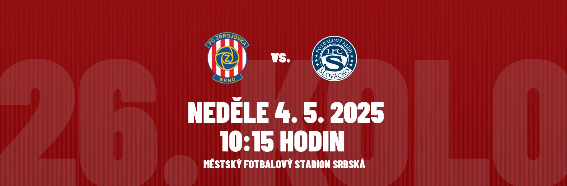 PREVIEW: Béčko Zbrojovky přivítá na Srbské rezervu Slovácka