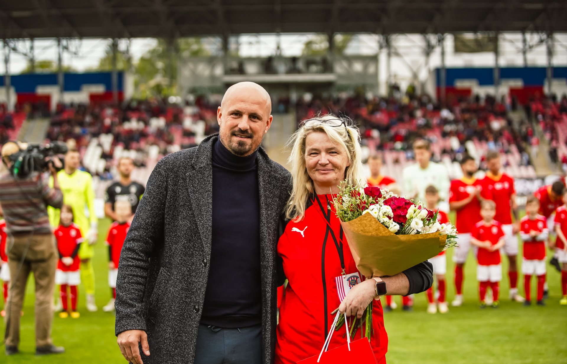 Maminka malch brnnskch hr Olina slav dekdu ve Zbrojovce 