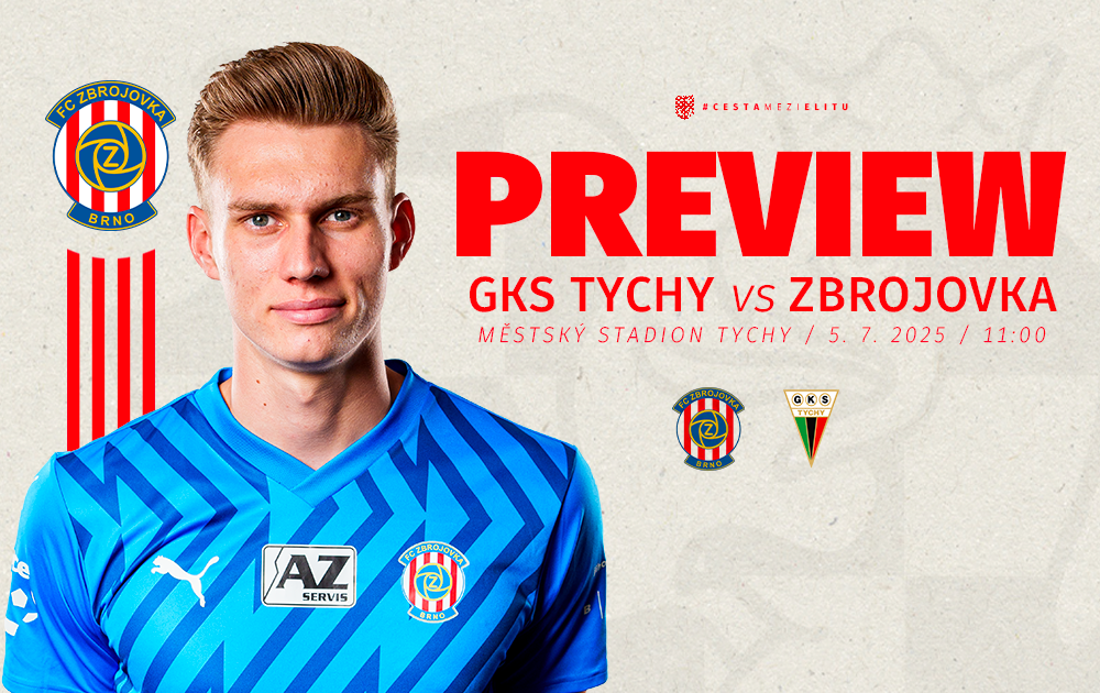 PREVIEW: Zbrojovka zakončí letní soustředění utkáním proti GKS Tychy