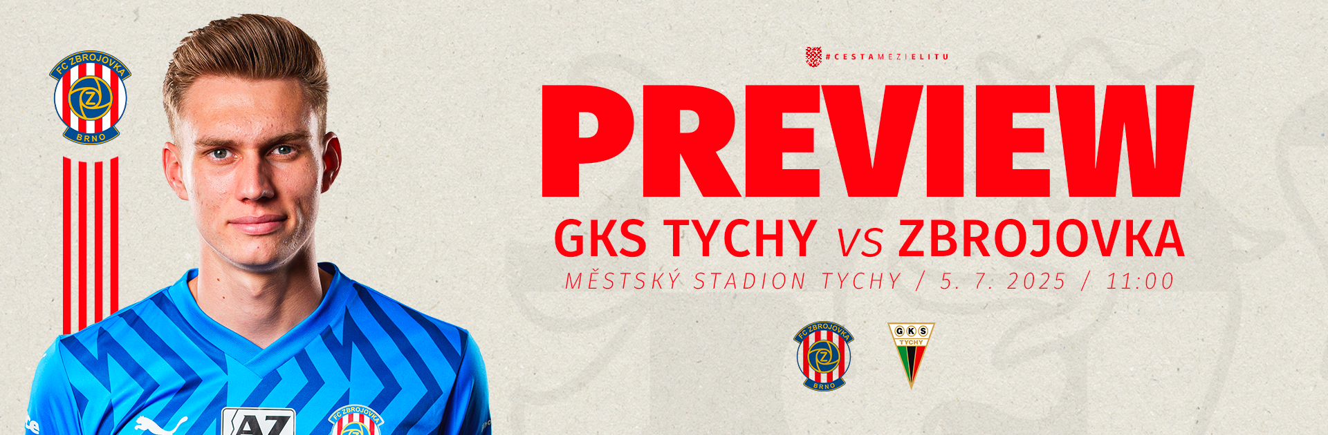 PREVIEW: Zbrojovka zakončí letní soustředění utkáním proti GKS Tychy
