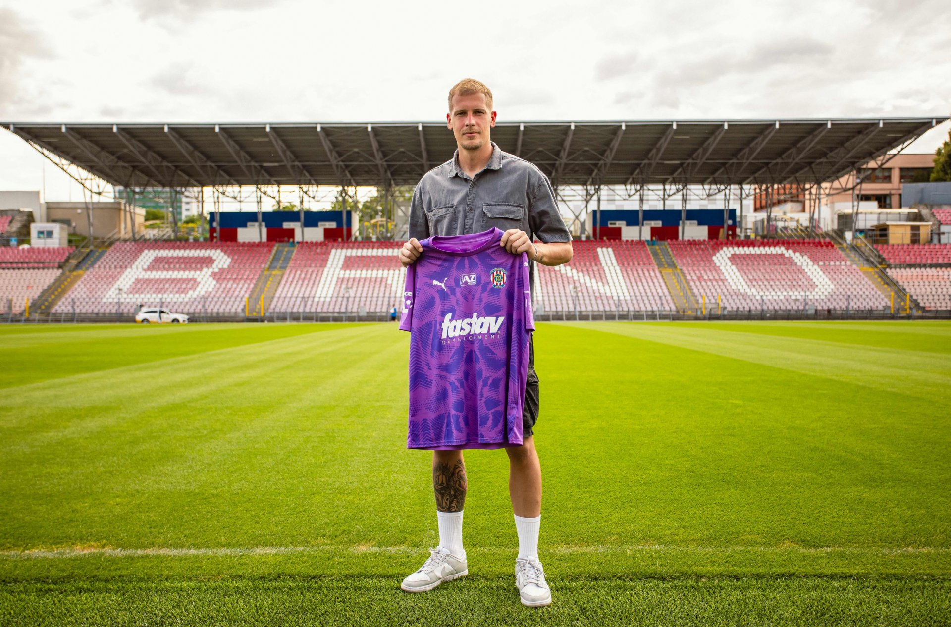Brankář Dominik Sváček prodloužil smlouvu ve Zbrojovce