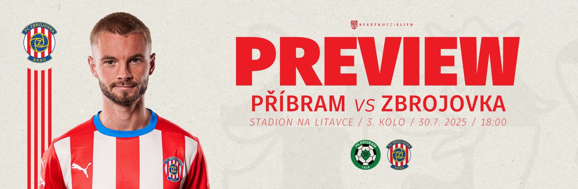 PREVIEW: Zbrojovka zajíždí ve středu na hřiště nováčka z Příbrami