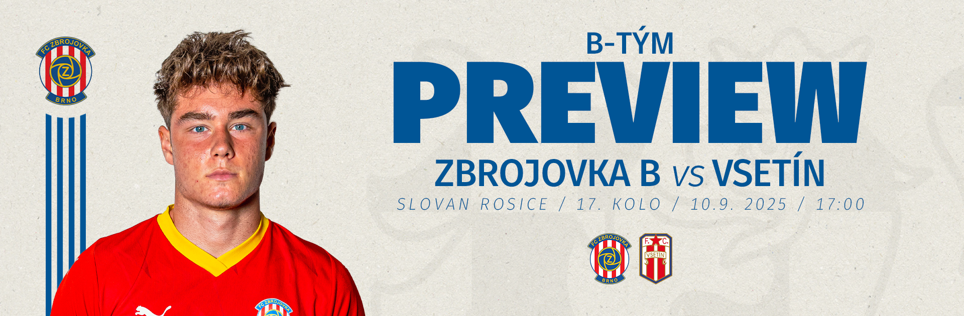 PREVIEW: Bko Zbrojovky bude ve vloenm kole hostit Vsetn