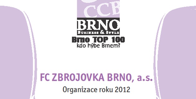 Zbrojovka byla ocenna v anket Brno TOP 100