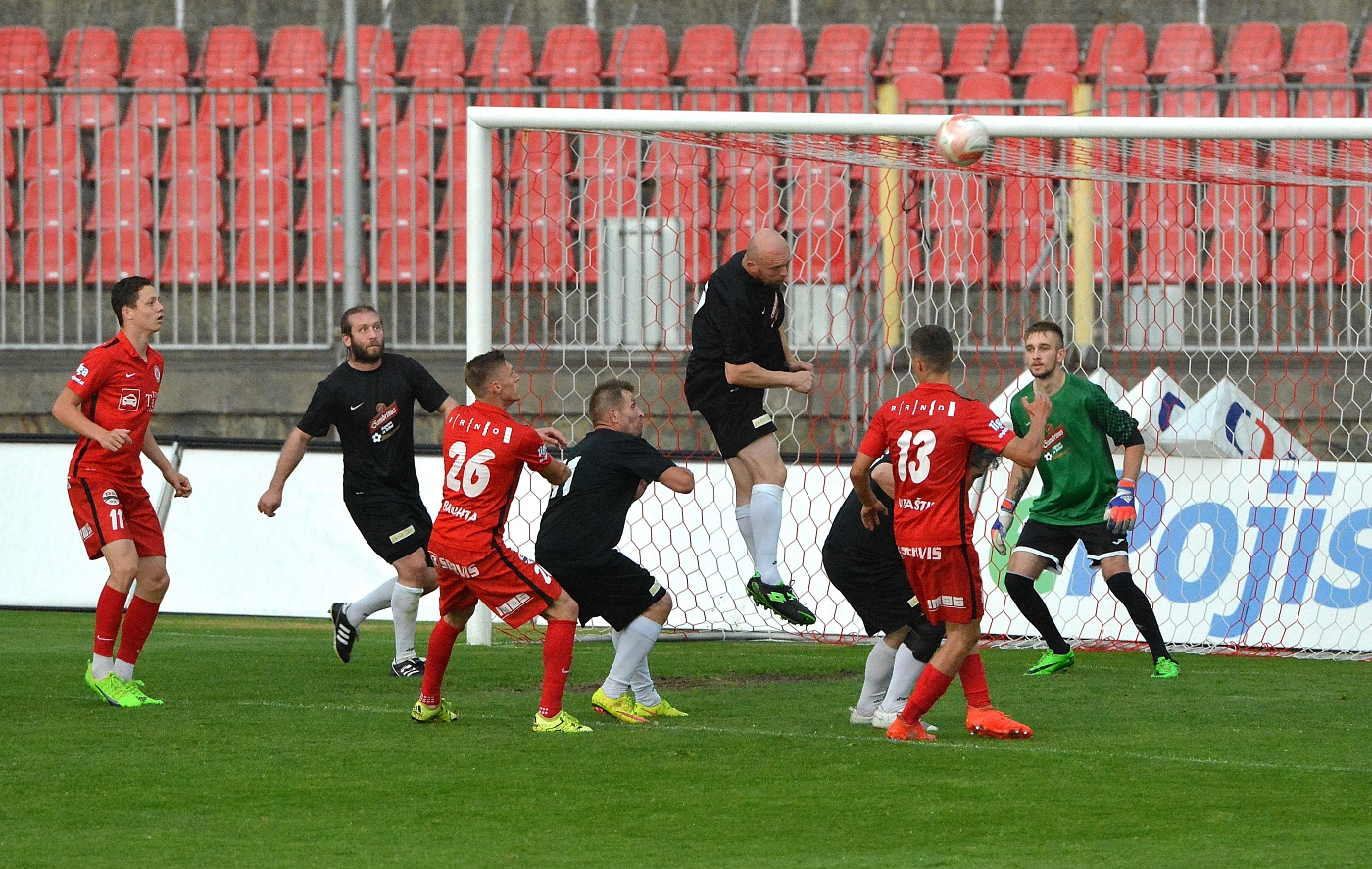 Kopeme za fotbal - do Brna dnes přijedou hráči Myslibořic