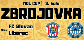 MOL CUP: Zbrojovka vyzve ve 3. kole Liberec