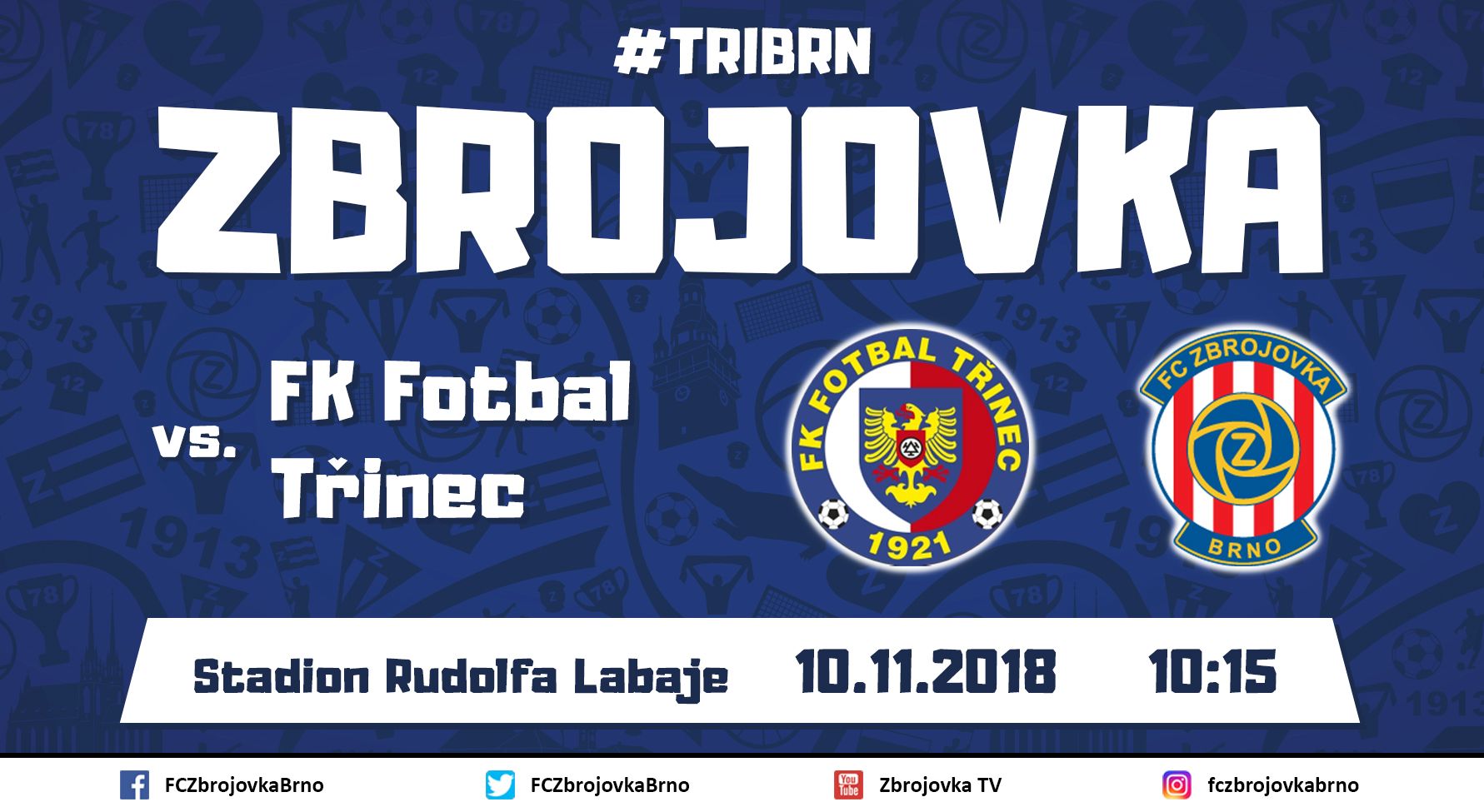 První polovinu soutěže zakončí Zbrojovka na hřišti Třince