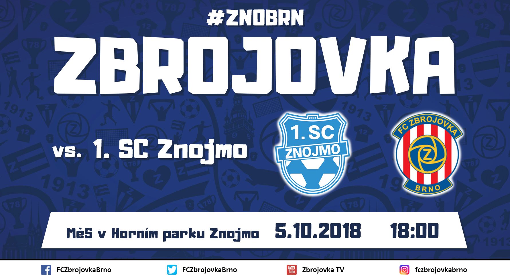Zbrojovku čeká jihomoravské derby na hřišti Znojma