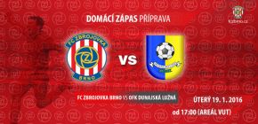 Druh zimn vhra - Zbrojovka porazila Dunajskou Lunou 2:1