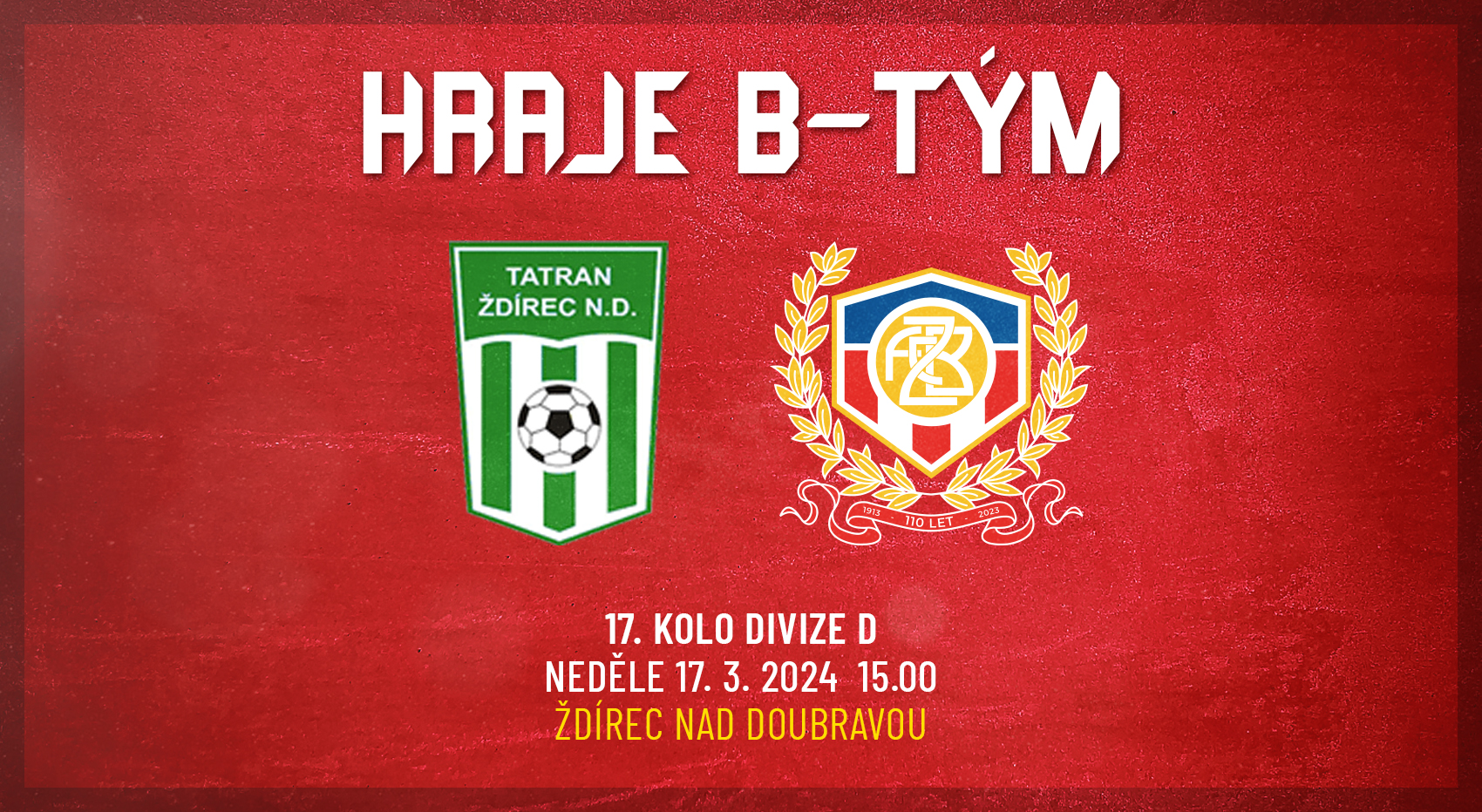 PREVIEW: Béčko jede do Ždírce