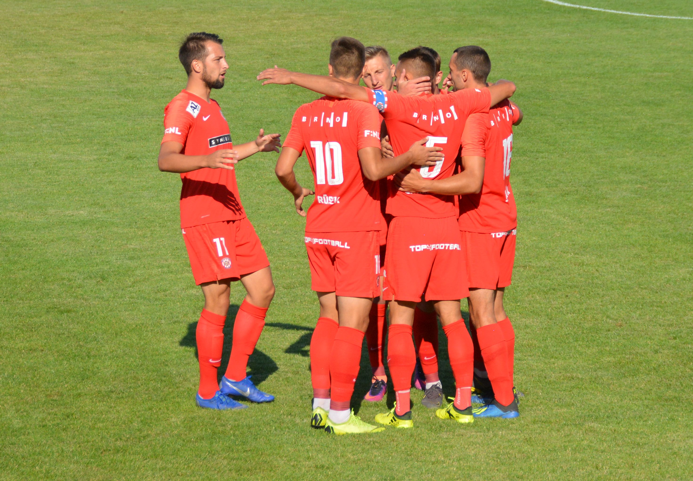 Zbrojovka zvládla vstup do MOL Cupu a přehrála HFK Olomouc