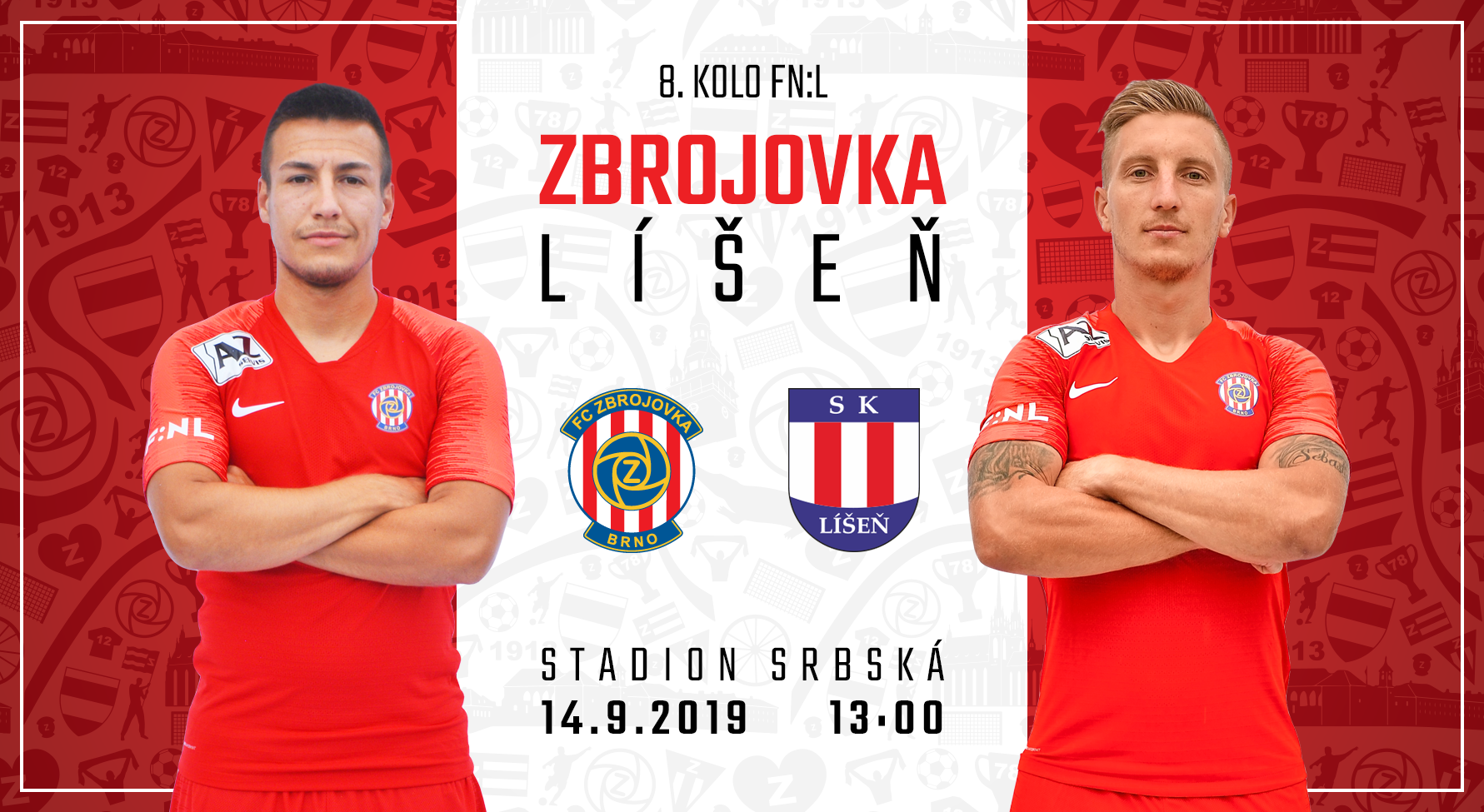 VIDEO: Brněnské derby je tady, Zbrojovka hostí v sobotu Líšeň!
