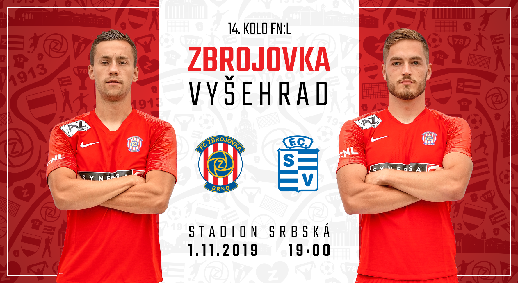 VIDEO: Zbrojovka hostí v pátek Vyšehrad!