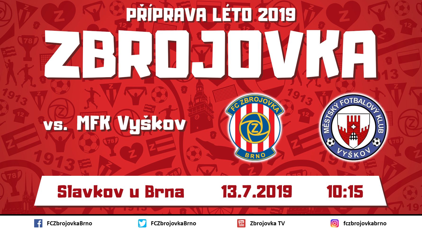 Posledním soupeřem v přípravě je třetiligový Vyškov