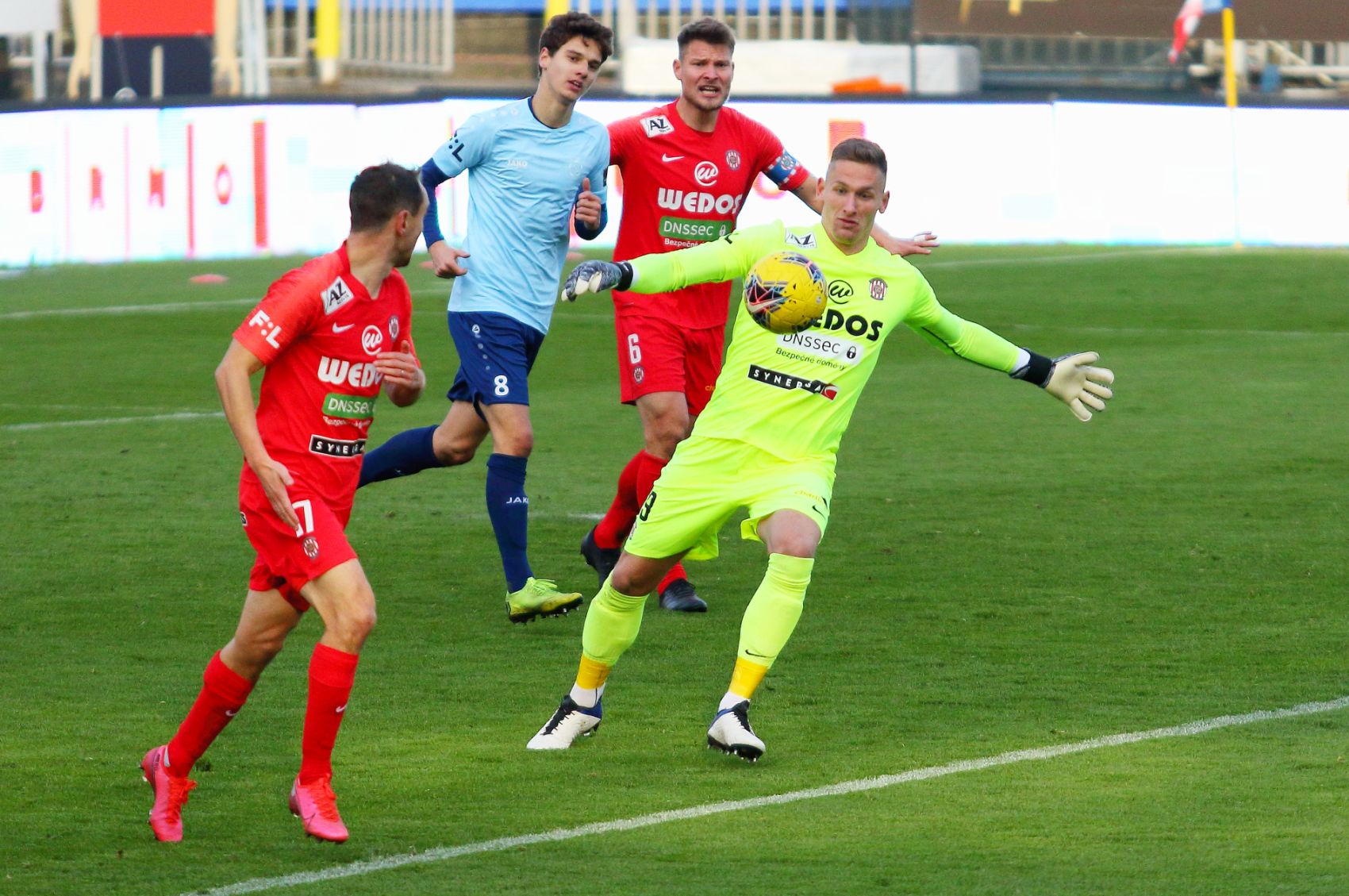 Docela jsem si zachytal, usmívá se po Slavii Floder