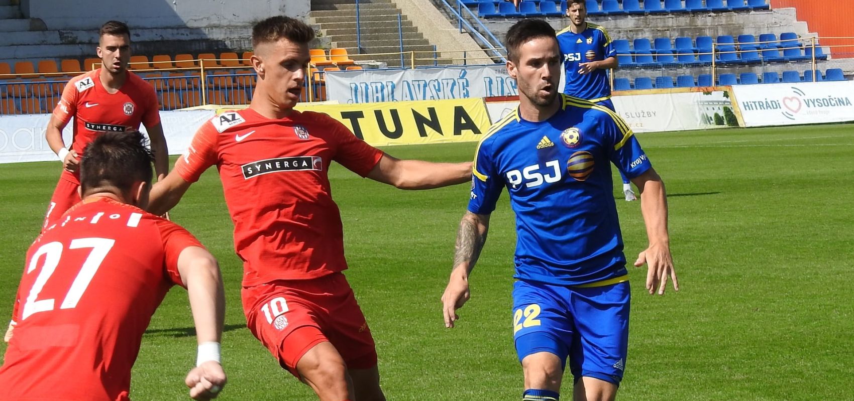 Zbrojovka v závěru otočila duel v Jihlavě