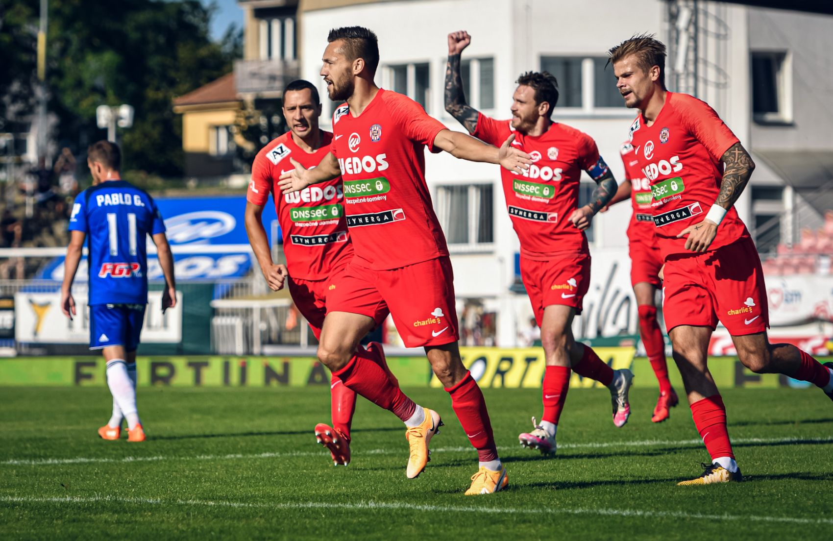 Dva góly na body nestačily, Zbrojovka podlehla Olomouci 2:4