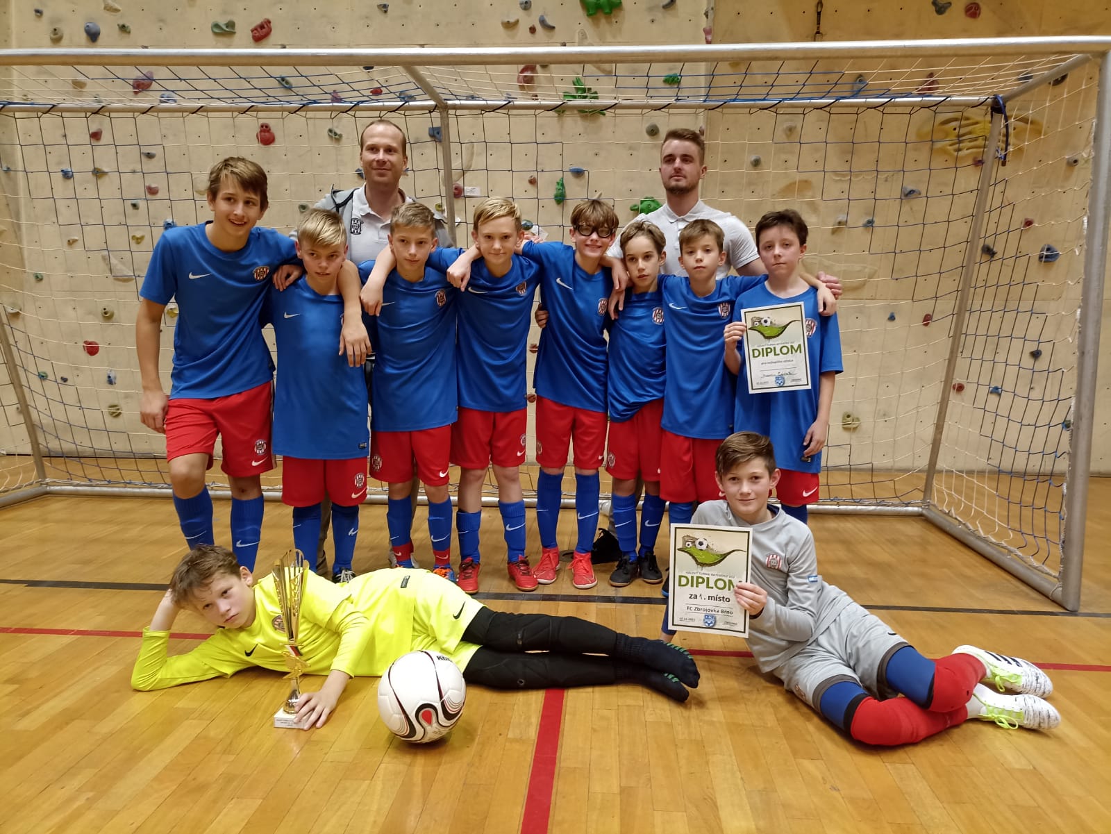 U12: Zbrojovka vyhrála turnaj ve Znojmě