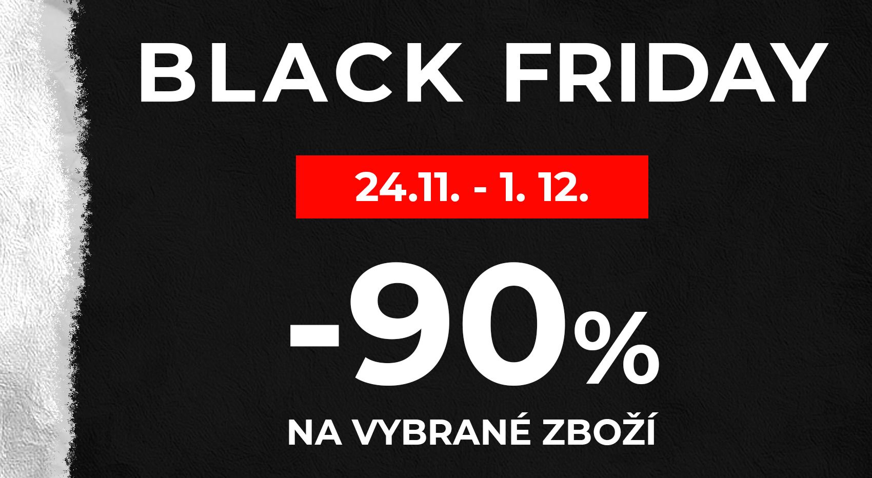 BLACK FRIDAY - týden slev ve zbrojováckém Fanshopu!