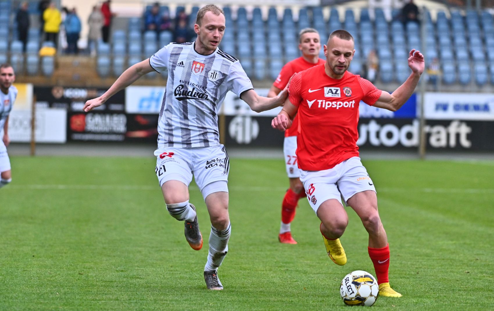 Enormní tlak v závěru nestačil, z Budějovic jede Zbrojovka bez bodu