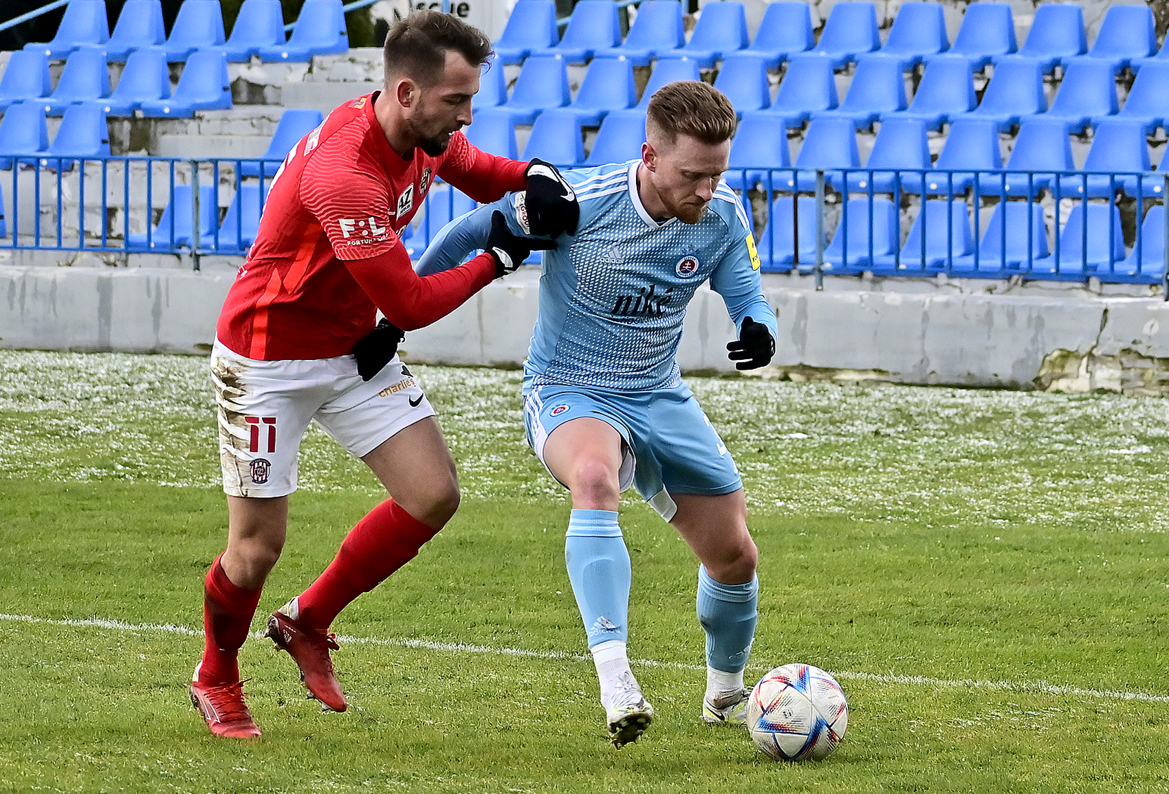 Zbrojovka neudržela vedení a Slovanu podlehla 1:2