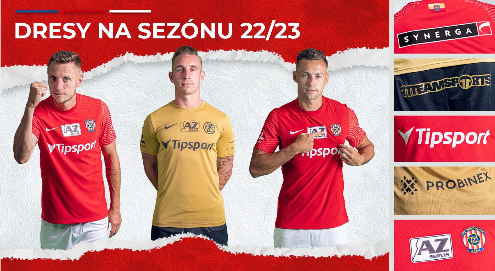 Dresy pro novou sezónu