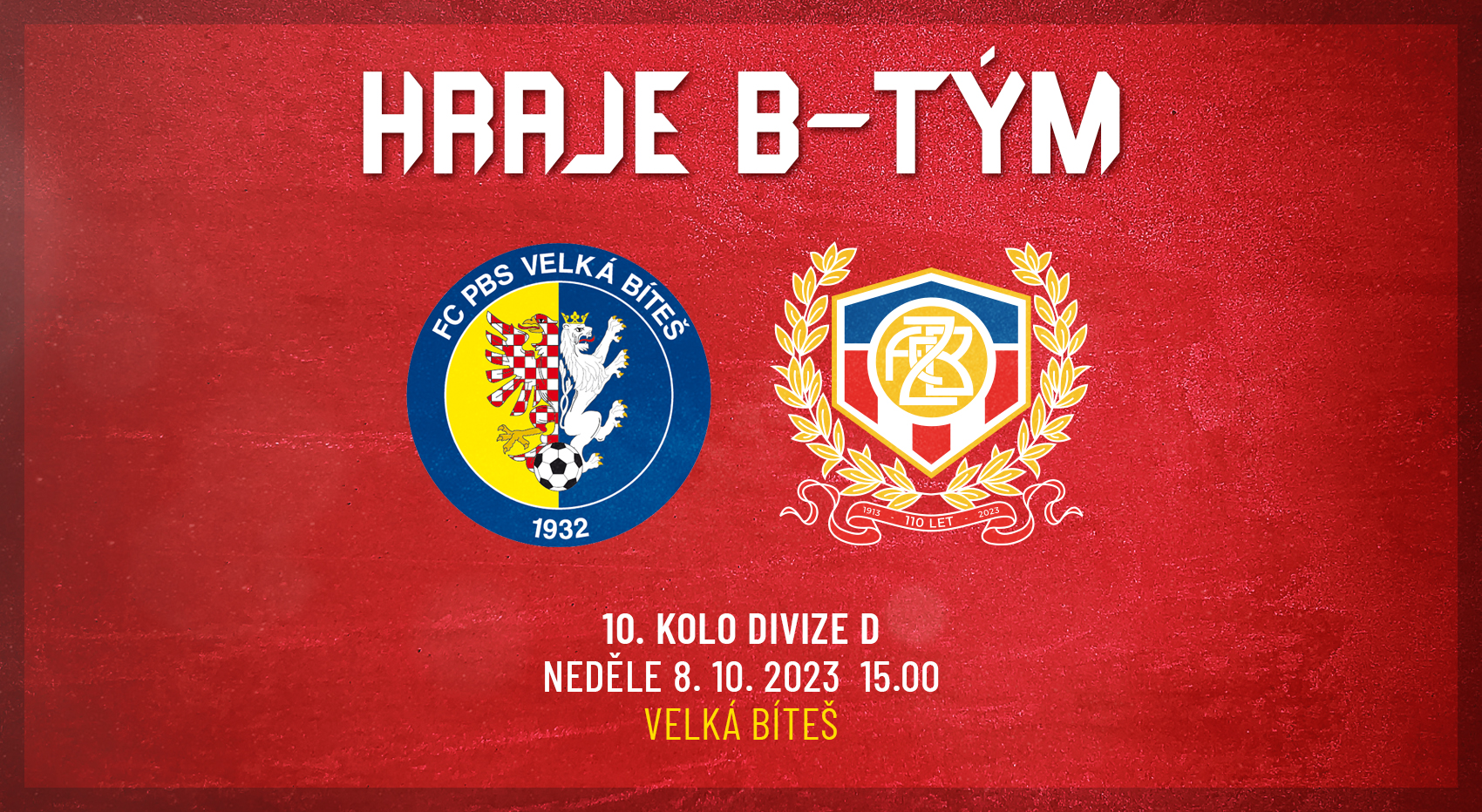 PREVIEW: Béčko se představí ve Velké Bíteši
