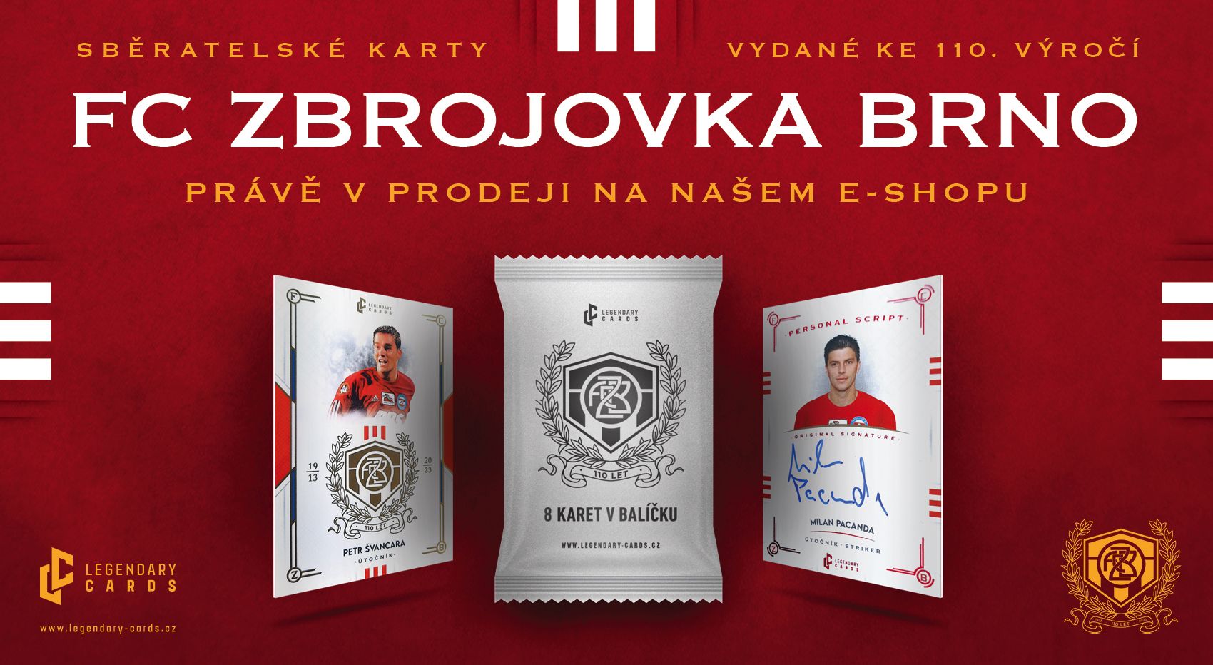 Exkluzivní sběratelské karty ke 110. výročí našeho klubu!