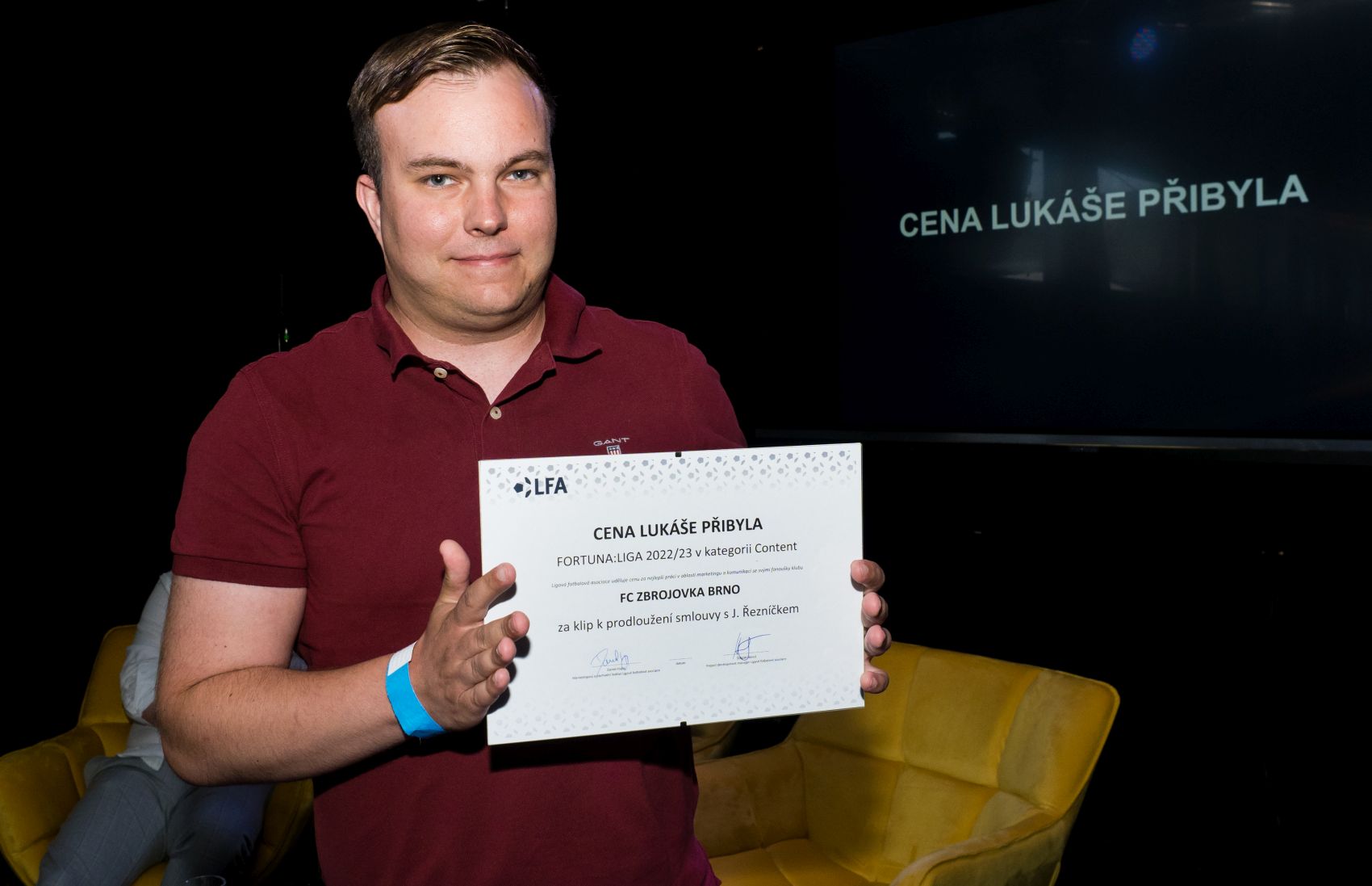 V rámci Ceny Lukáše Přibyla uspěla i Zbrojovka
