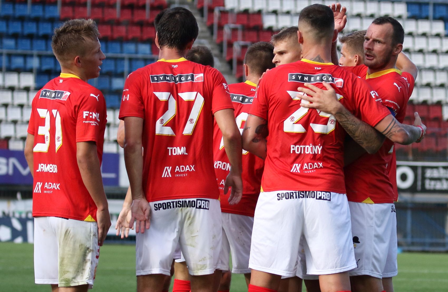 Brno otočilo zápas s béčkem Sigmy, výhru trefil Potočný