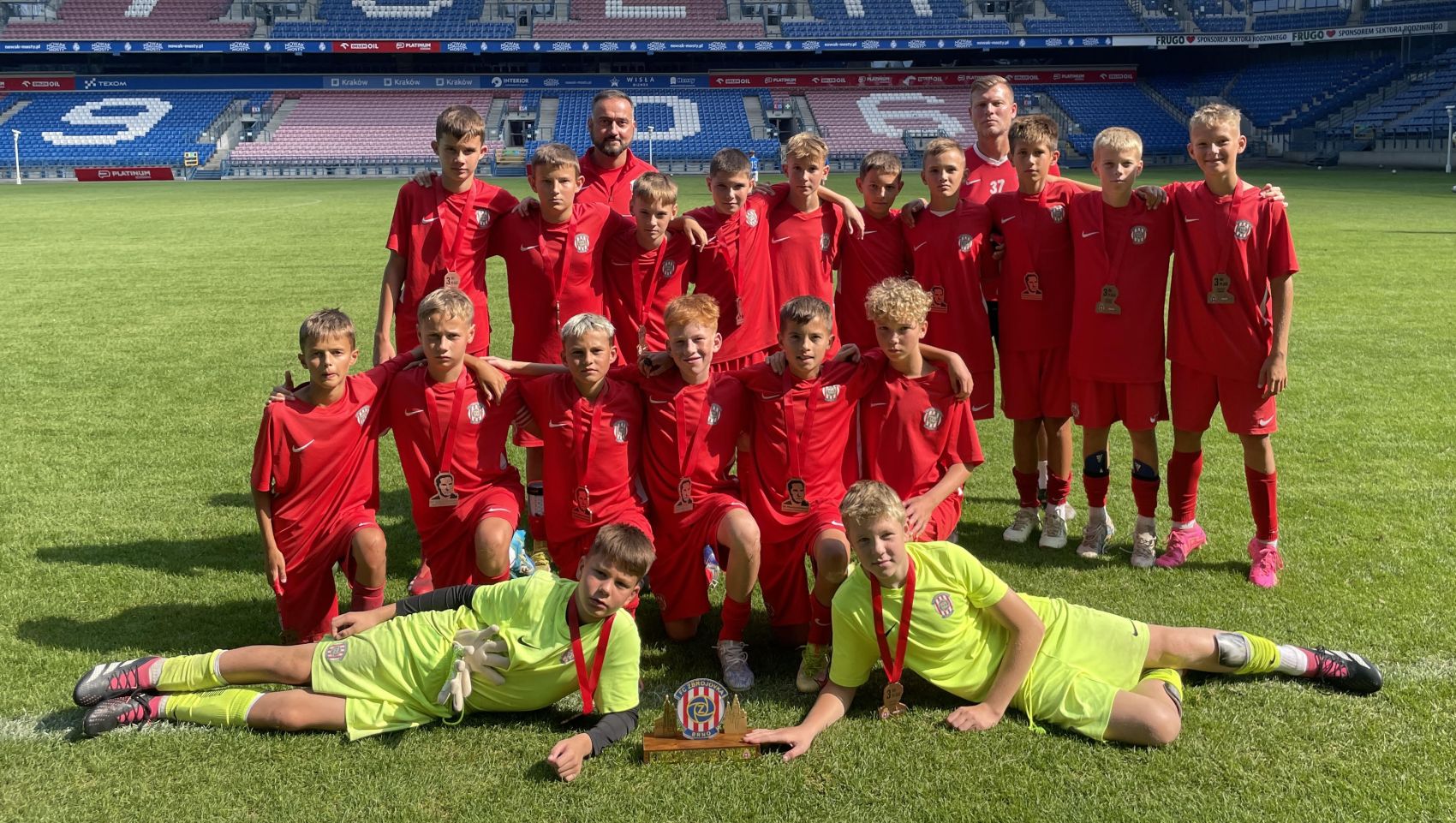 U13: Zbrojováci skončili třetí na turnaji v Krakově