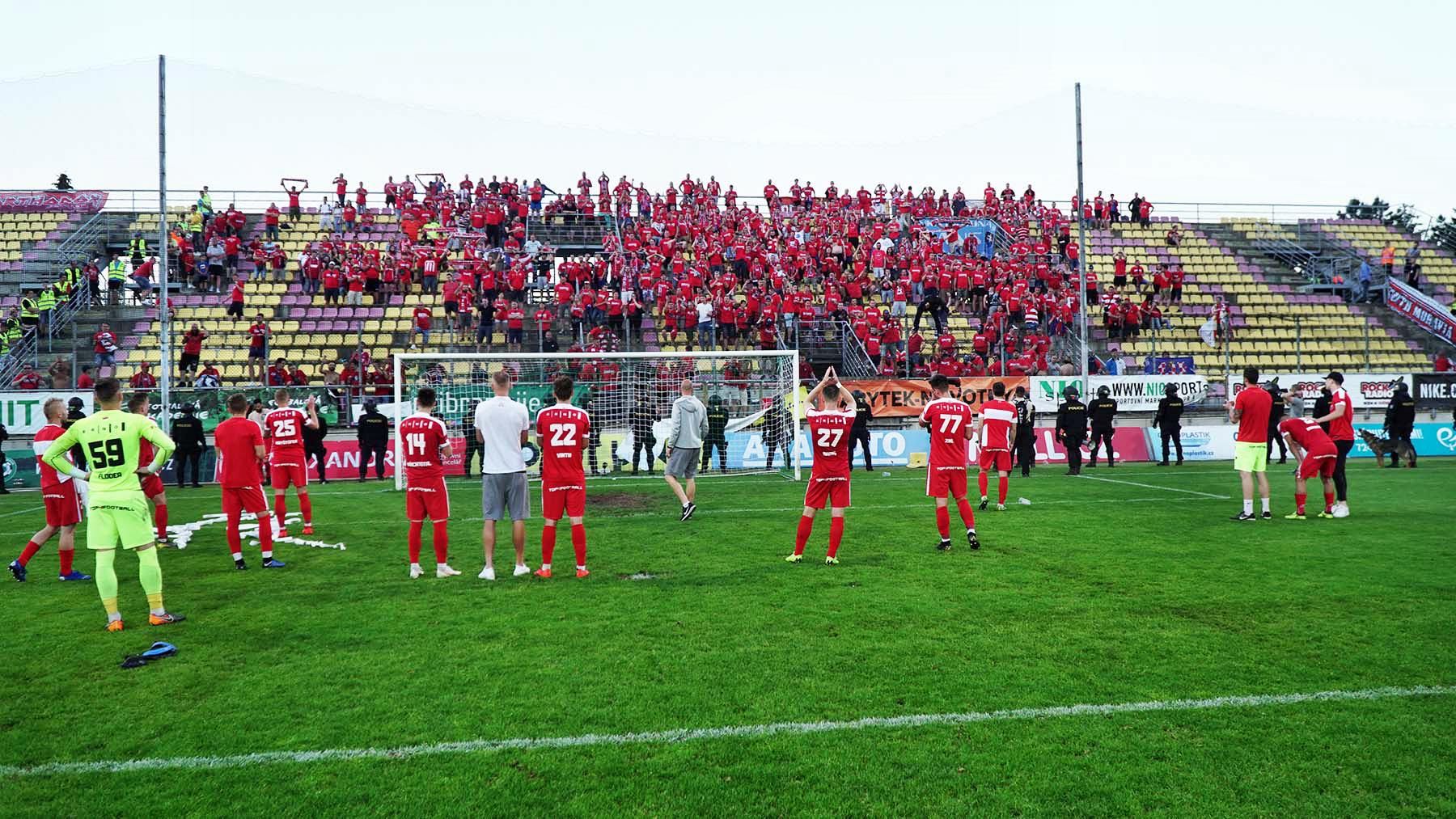 Poděkování fanouškům, partnerům a přátelům Zbrojovky