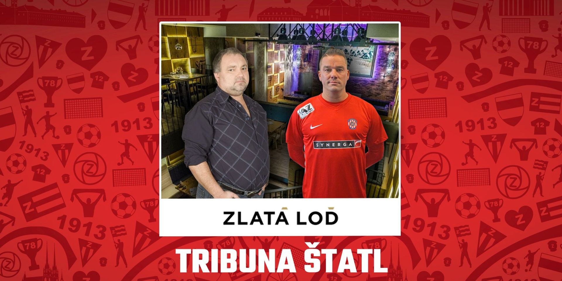 Tribuna Štatl fandí proti Třinci!