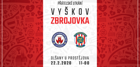 Zbrojováci v přípravě zdolali Vyškov 2:1