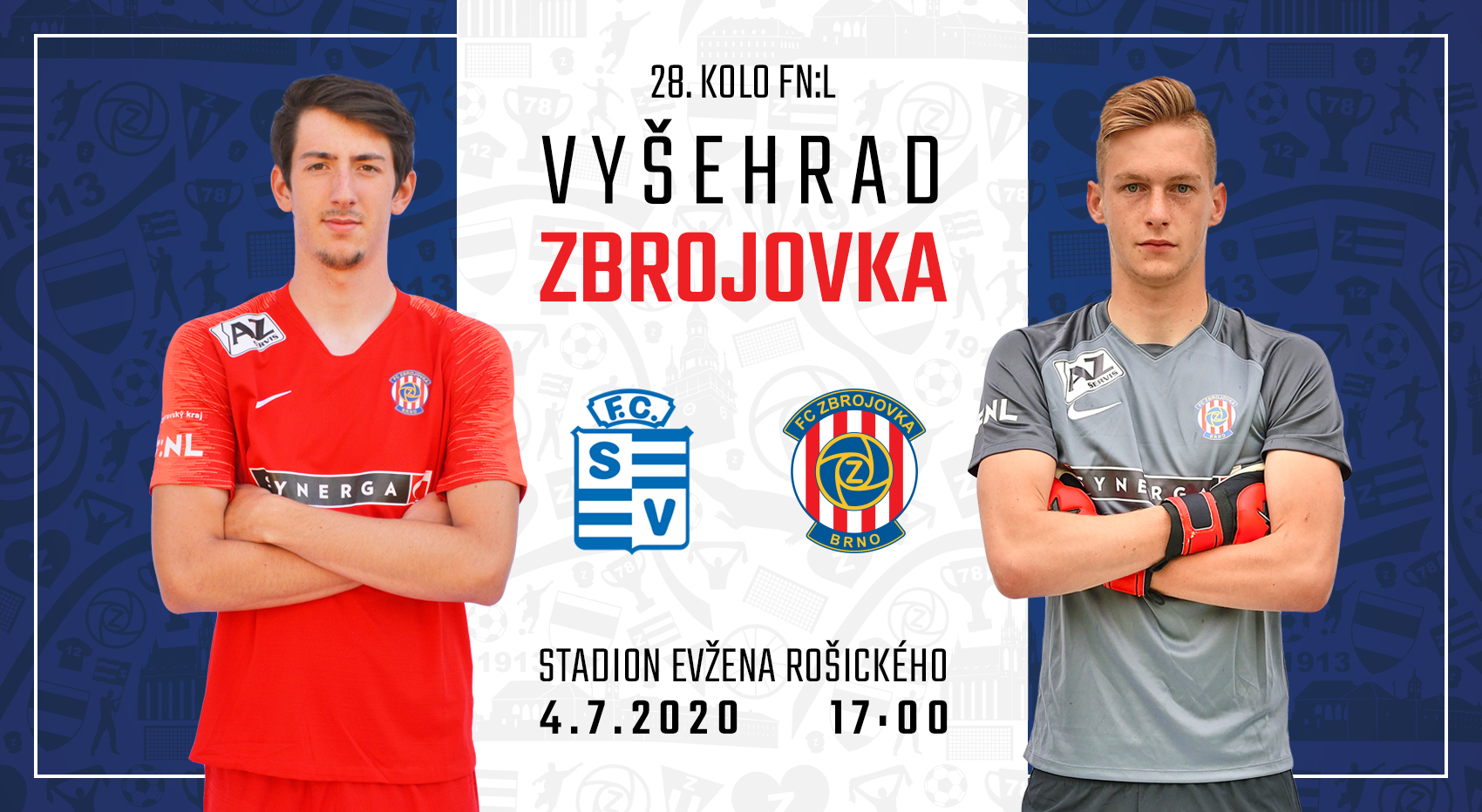 Dominantní výkon, sedm branek a výhra na hřišti Vyšehradu!