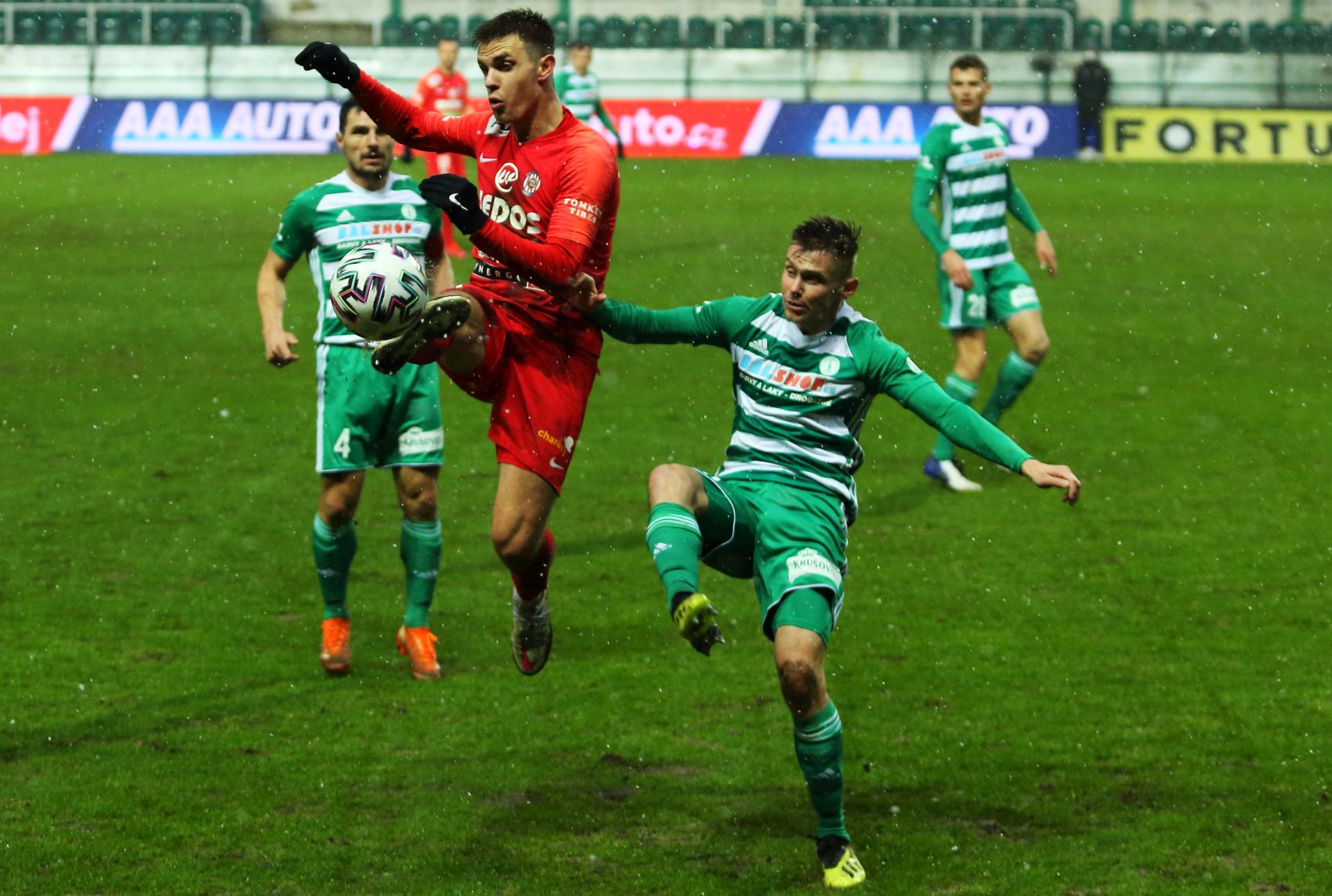 Sympatický výkon a krásný gól Růska na body z hřiště Bohemians nestačily