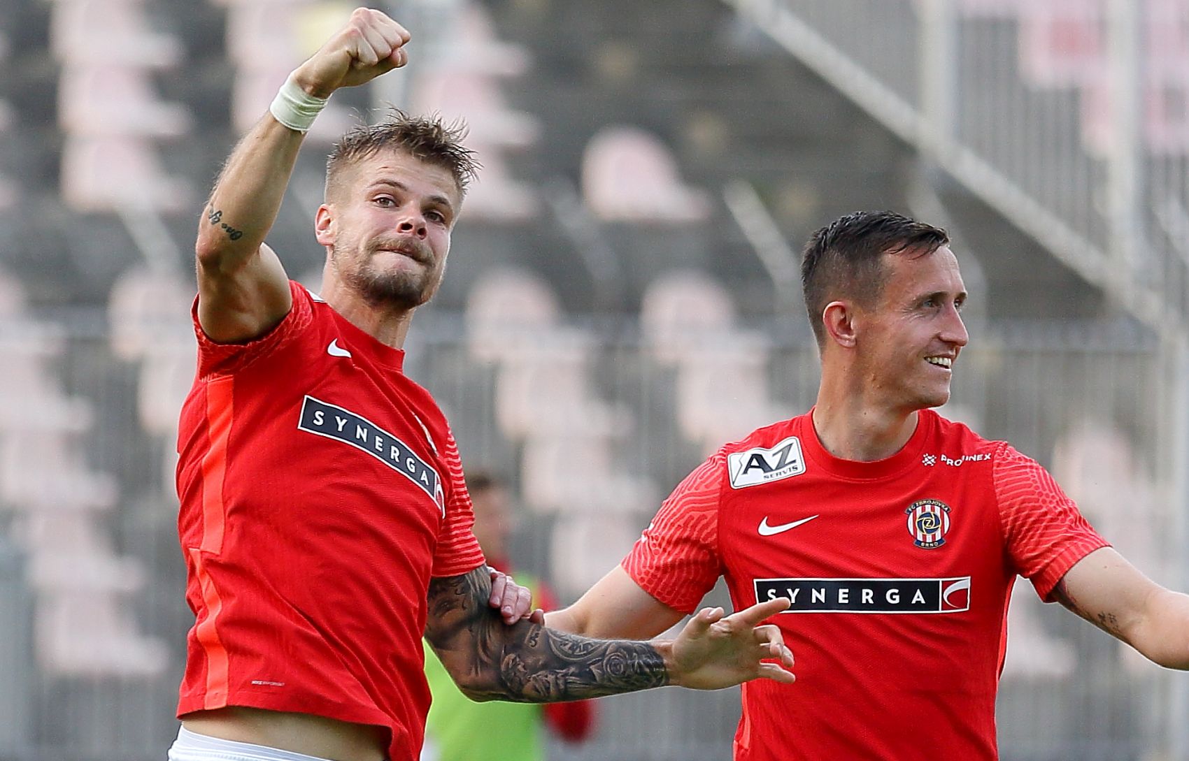 VIDEO: Gól už jsem potřeboval, usmíval se střelec Hladík