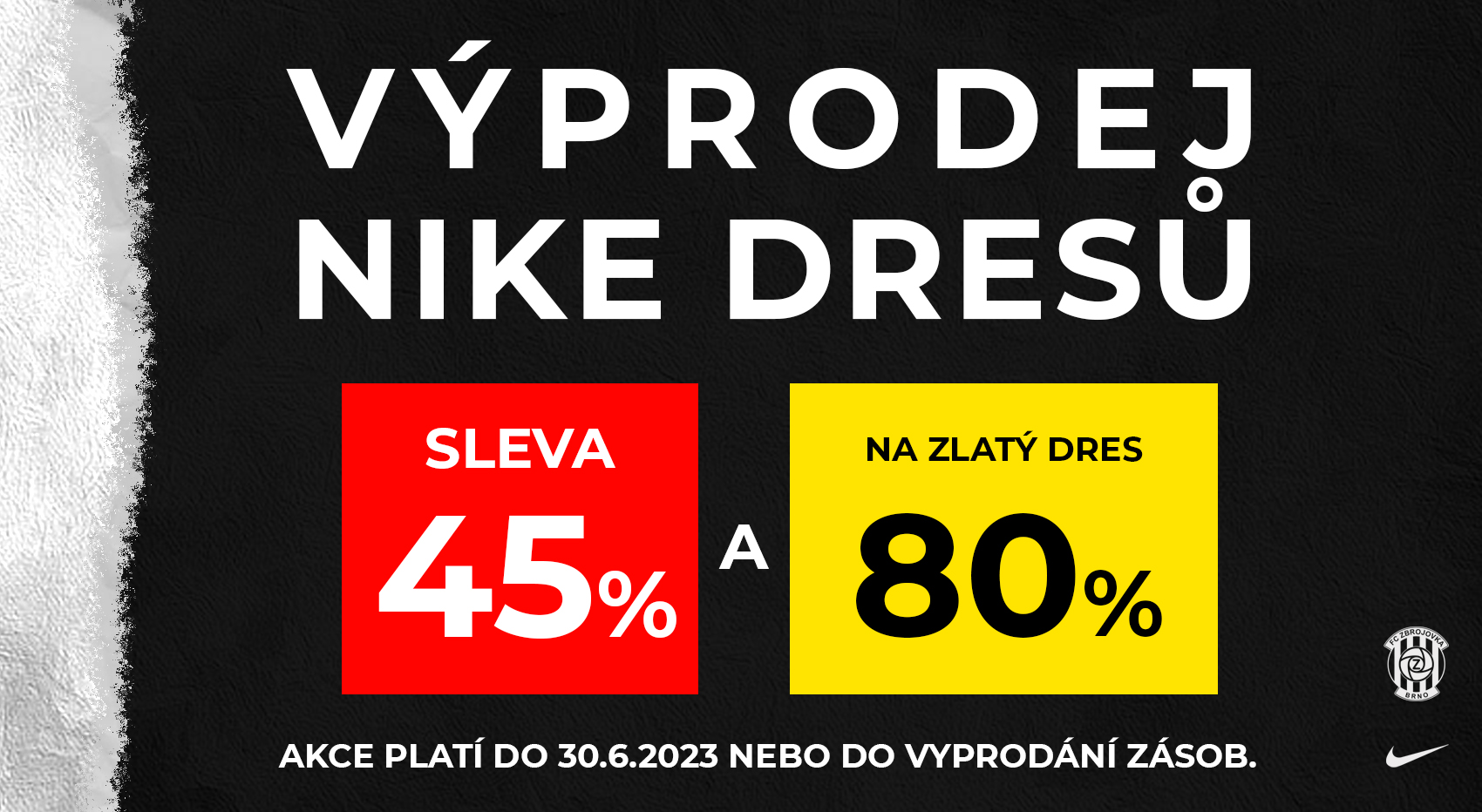 Nakupujte dresy ve slevě!