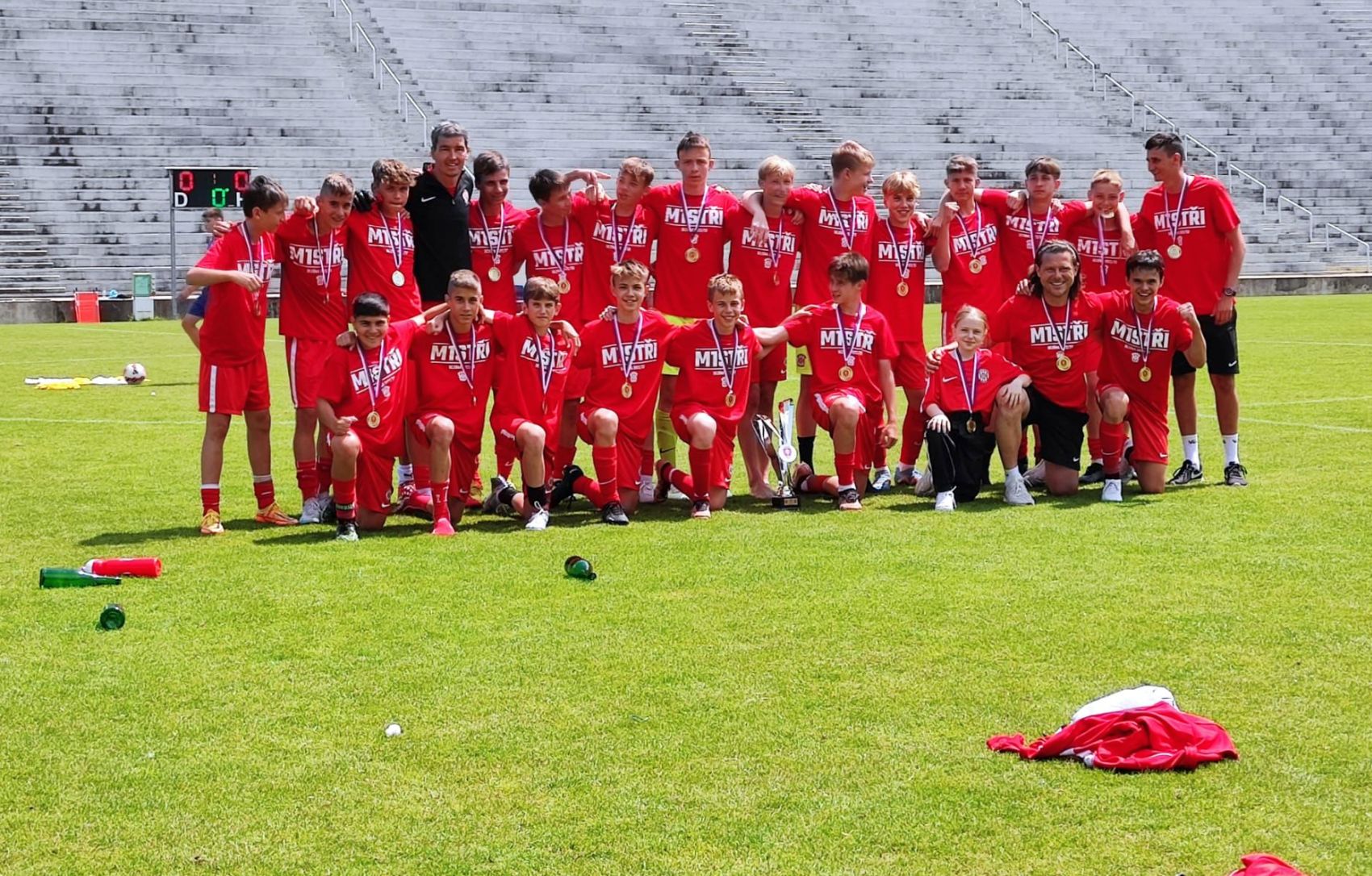 U14: Zbrojováci porazili Slavii a jsou mistry ČR!