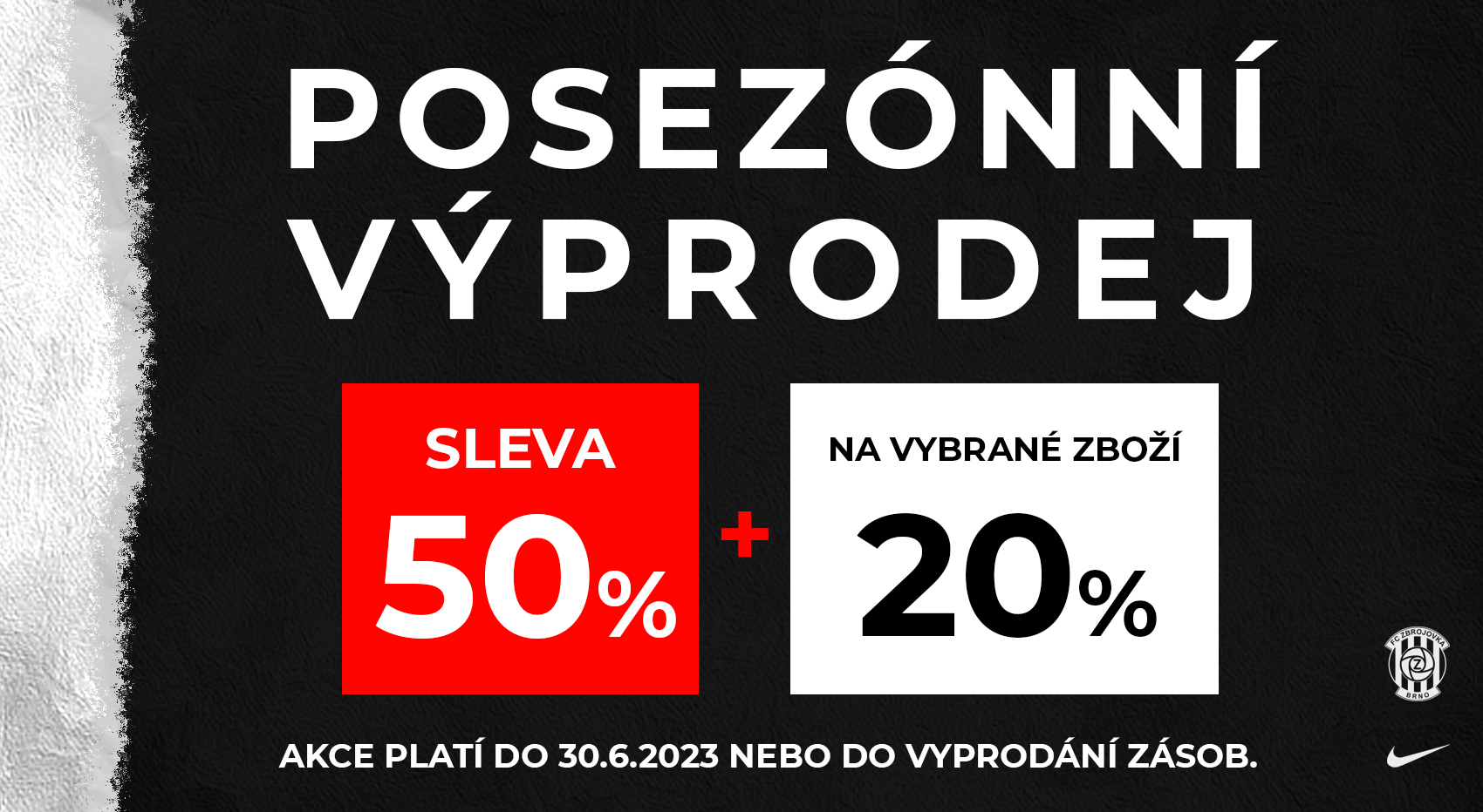 Posezónní slevová akce ve Fanshopu!